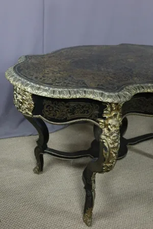 Table De Milieu Boulle XIX