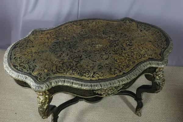 Table De Milieu Boulle XIX