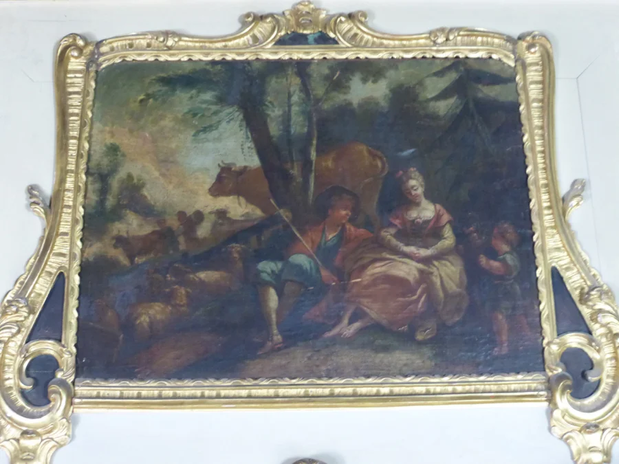 TRUMEAU-SPIEGEL IM LOUIS XV-STIL