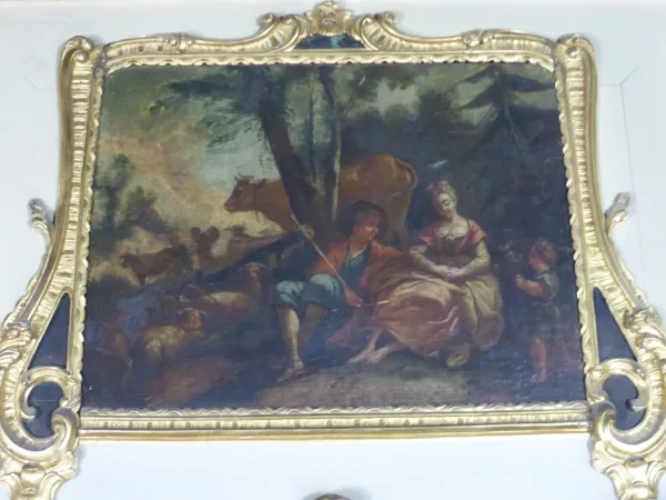 Grand trumeau style Louis XV