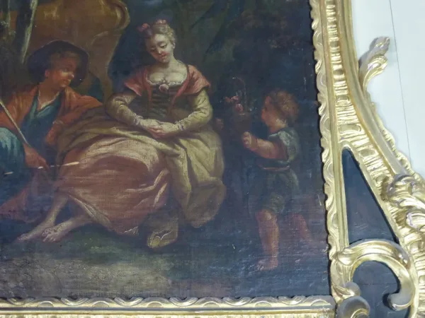 Grand trumeau style Louis XV