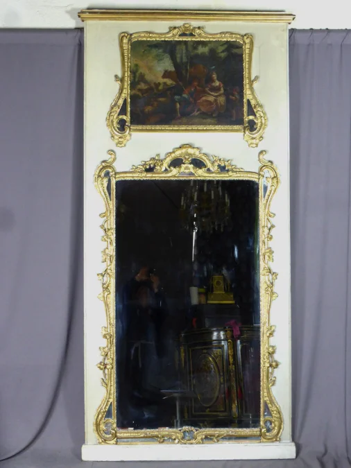 TRUMEAU-SPIEGEL IM LOUIS XV-STIL