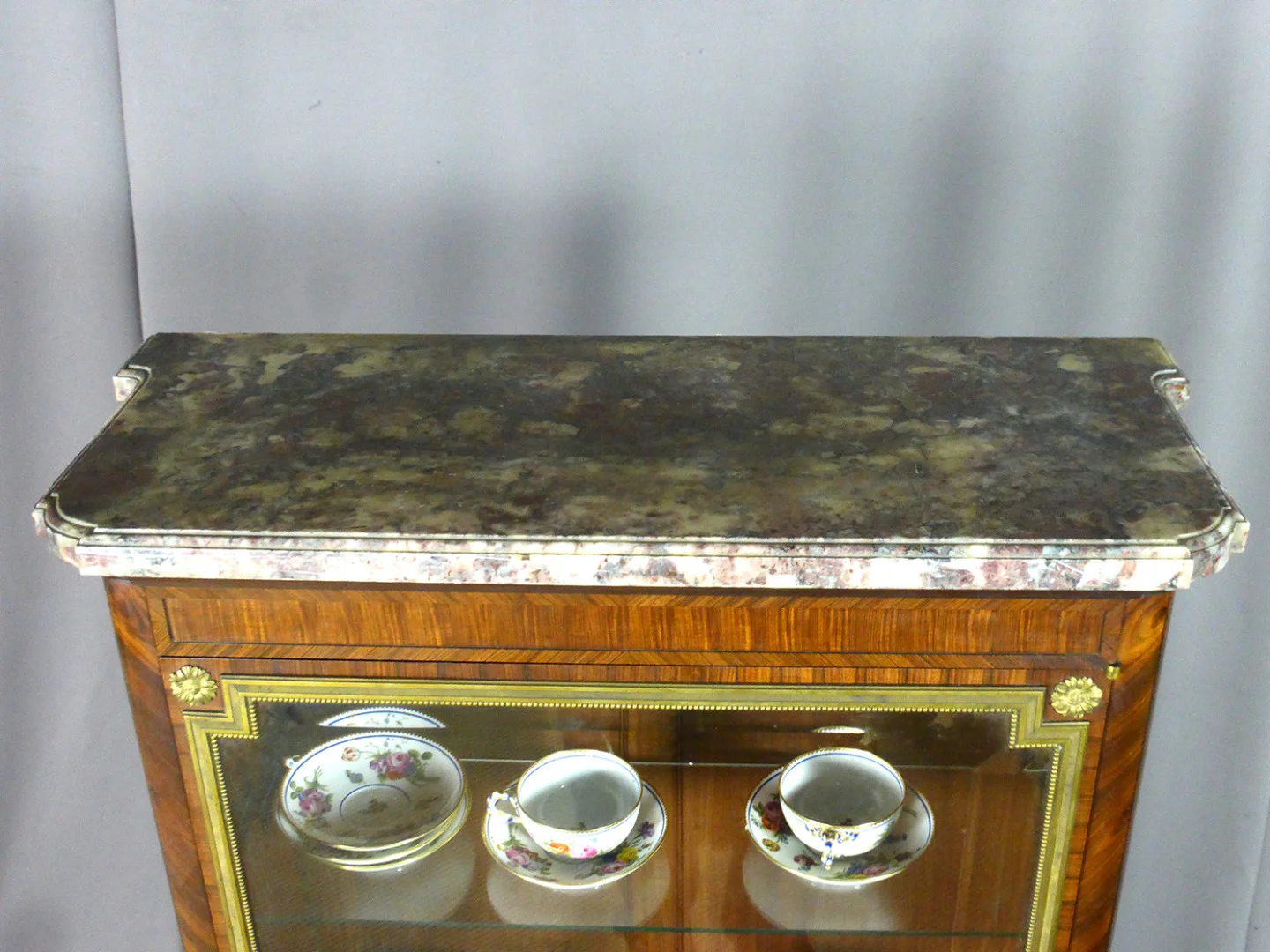 LOUIS XVI STYLE DISPLAY CABINET
