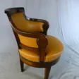 Fauteuil De Bureau tournant Restauration Début XIX