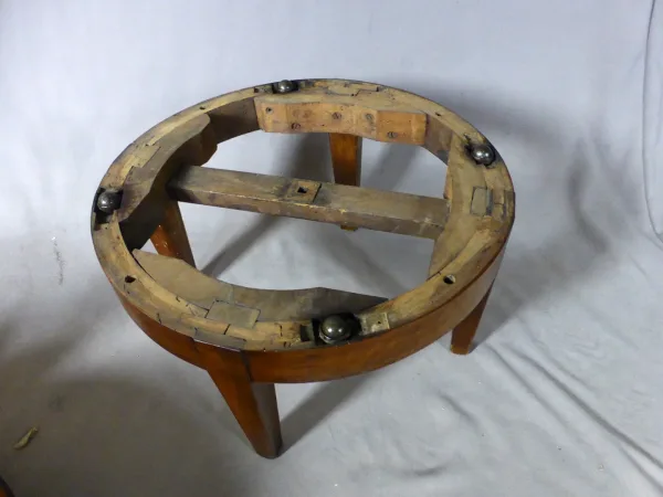 Fauteuil De Bureau tournant Restauration Début XIX