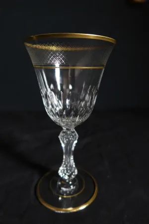 "Service De Verres En Cristal De Saint Louis