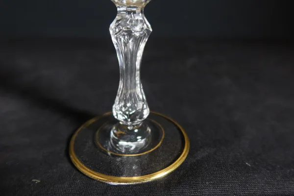 "Service De Verres En Cristal De Saint Louis