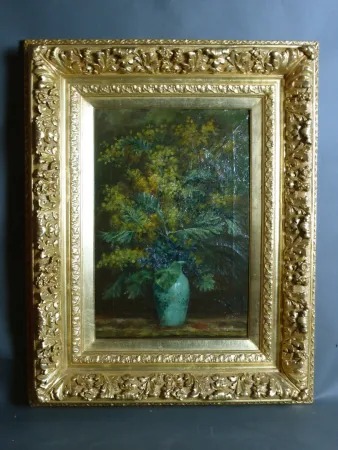 Tableau les mimosas XIX