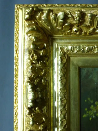 Tableau les mimosas XIX