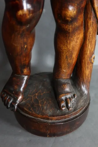 SCULTURA IN LEGNO DEL XIX SECOLO