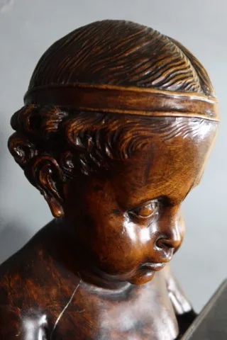 SCULTURA IN LEGNO DEL XIX SECOLO