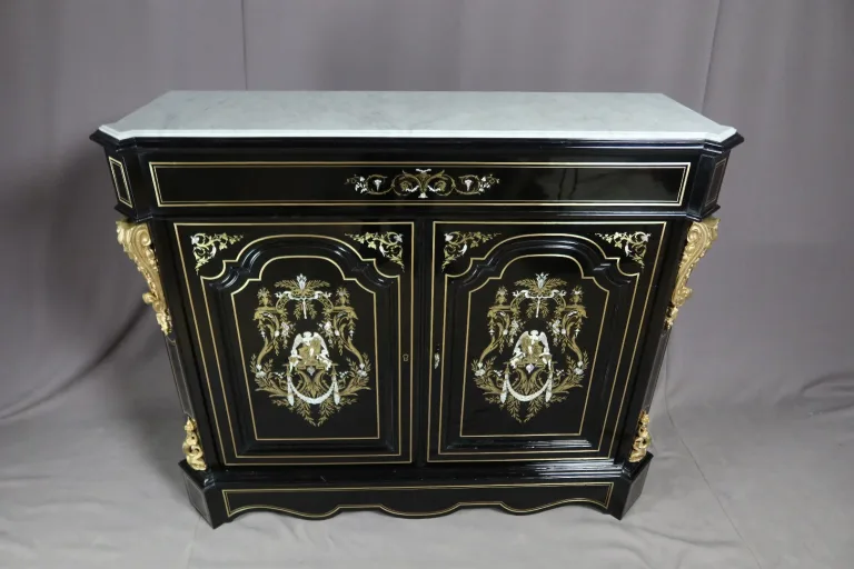 Buffet En ébène d'époque Napoléon III