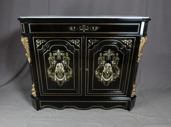 Buffet En ébène d'époque Napoléon III