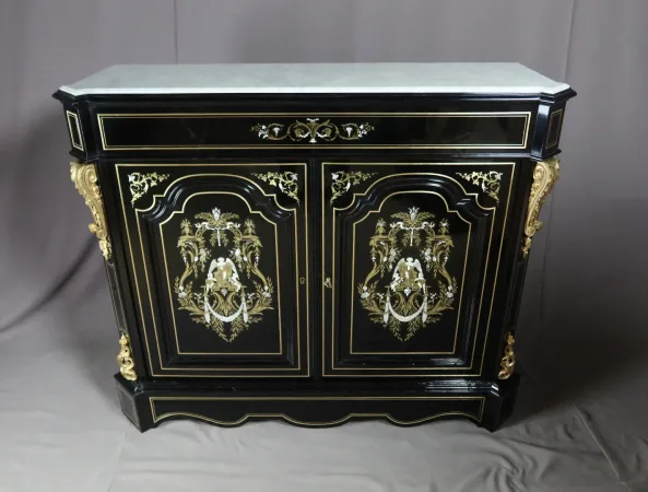 Buffet En ébène d'époque Napoléon III
