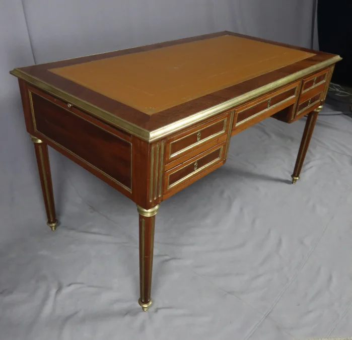 Bureau à Tirettes Style Louis XVI