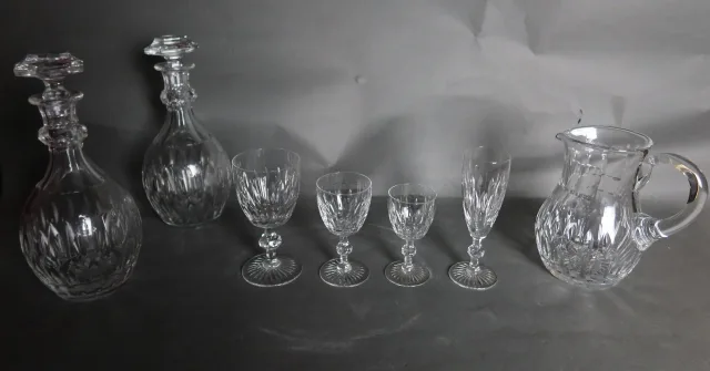 Service De Verres Cristal 51 pièces