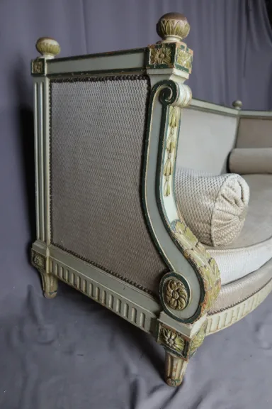 FRANZÖSISCHES DIRECTOIRE-SOFA