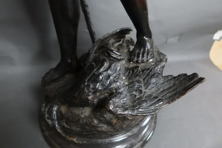 BRONS STANDBEELD naar MOREAU