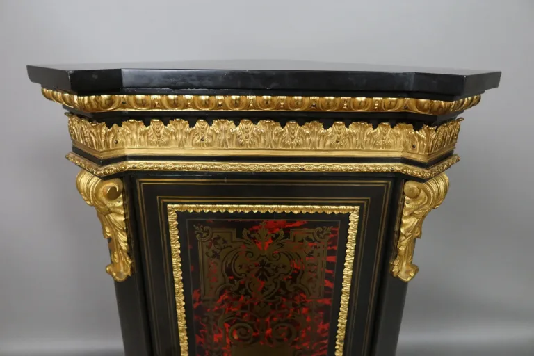 Encoignure d'époque Napoléon III En Marqueterie