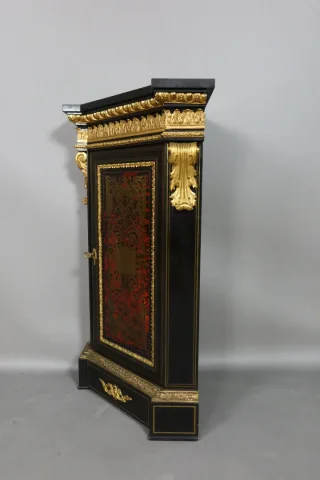 Encoignure d'époque Napoléon III En Marqueterie