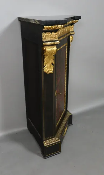 Encoignure d'époque Napoléon III En Marqueterie