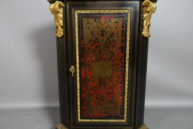 Encoignure d'époque Napoléon III En Marqueterie