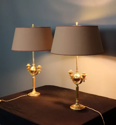 Paire De Lampes Néo-classique