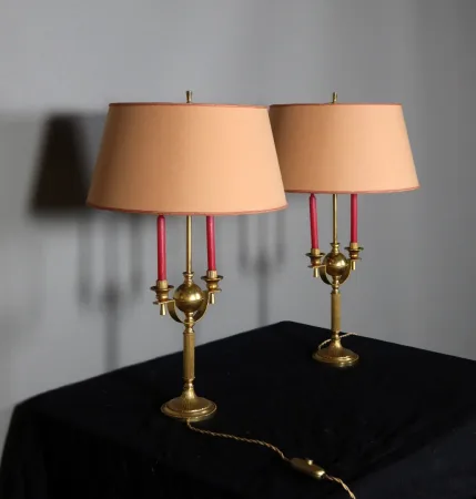 Paire De Lampes Néo-classique