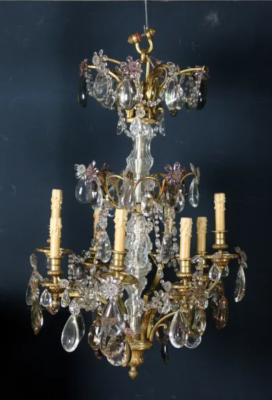Lustre En Cristal XIX ème Siècle