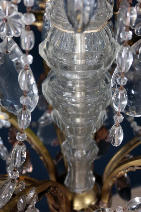Lustre En Cristal XIX ème Siècle