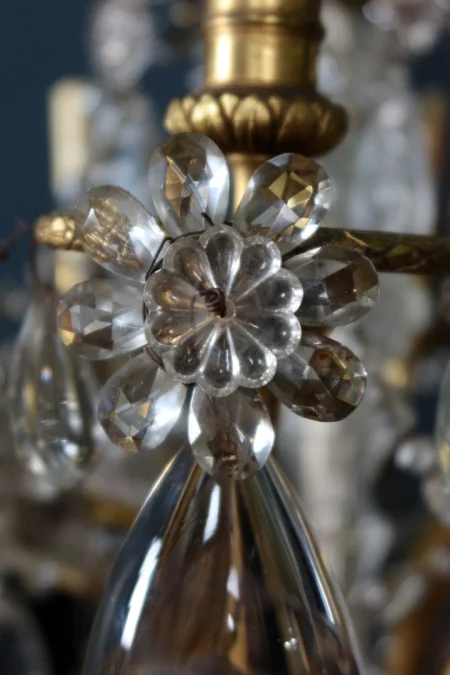 Lustre En Cristal XIX ème Siècle