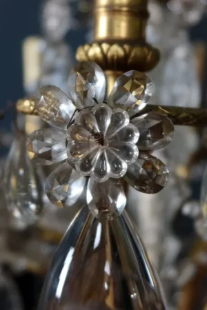 Lustre En Cristal XIX ème Siècle