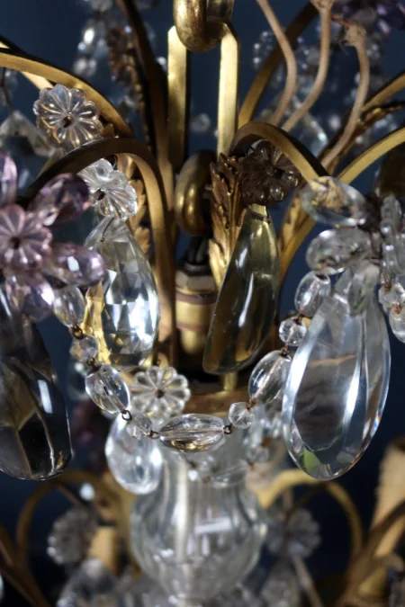Lustre En Cristal XIX ème Siècle
