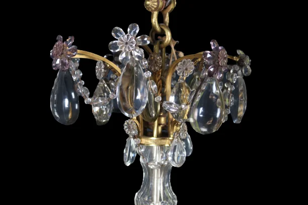 Lustre En Cristal XIX ème Siècle