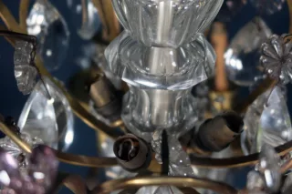 Lustre En Cristal XIX ème Siècle