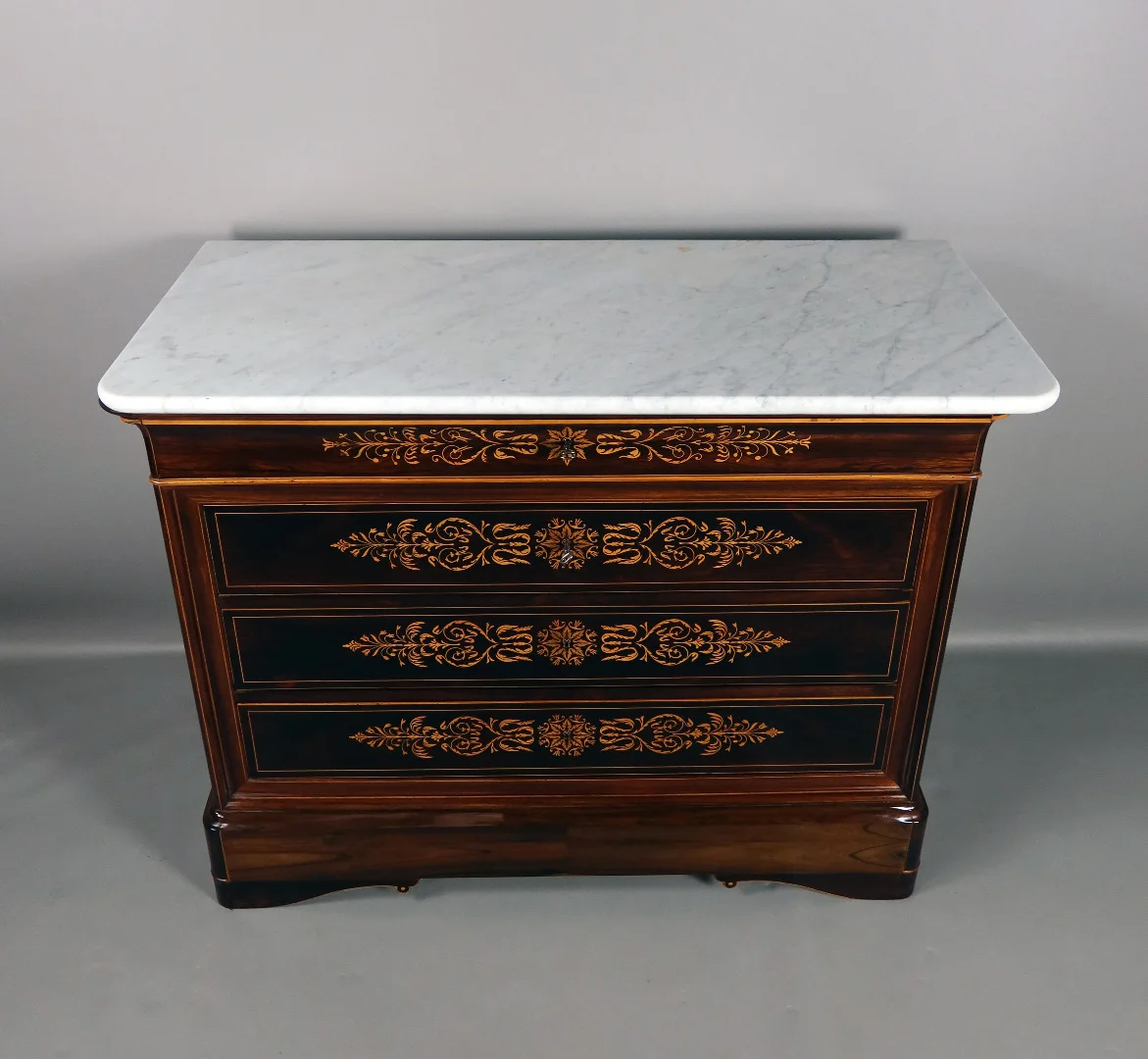 CHARLES X PERIOD CHEST OF DRAWERS