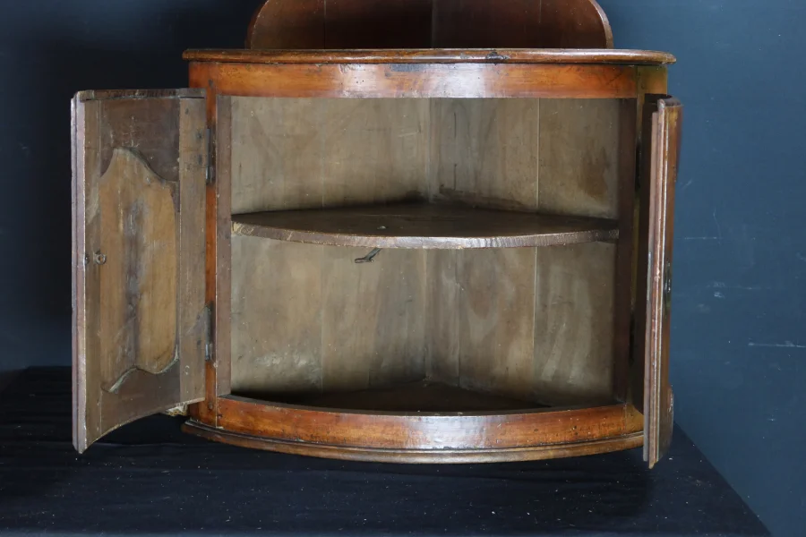 EIGHTEENTH CENTURY CORNER CUPBOARD