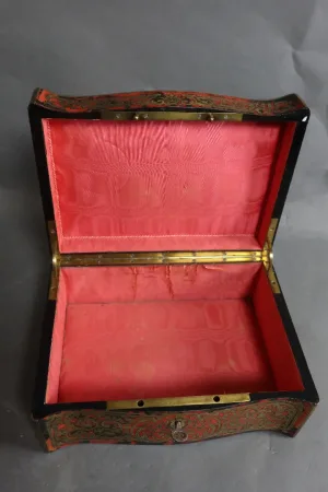 Coffret En Marqueterie Style Boulle XIX