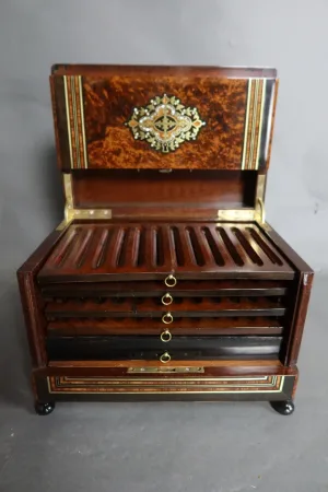 Coffret à cigares Napoléon III