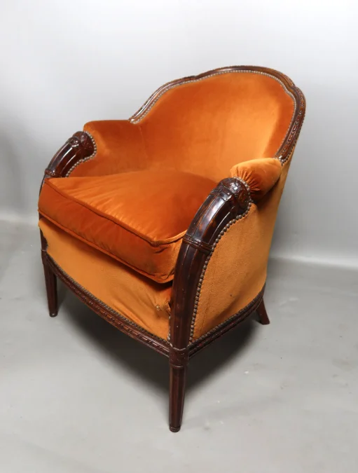 PAIR OF ARMCHAIRS by PAUL FOLLOT