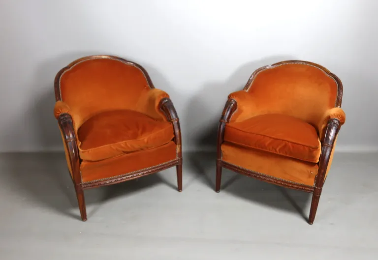 Paire de fauteuils de Paul Follot (1877-1941)
