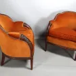 Paire de fauteuils de Paul Follot (1877-1941)