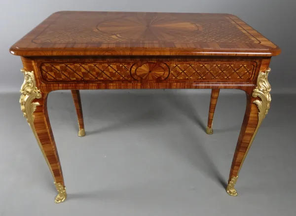 table bureau en marqueterie Napoléon III