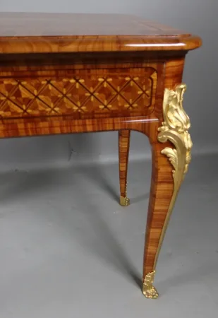 table bureau en marqueterie Napoléon III