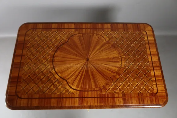 table bureau en marqueterie Napoléon III