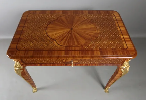 table bureau en marqueterie Napoléon III