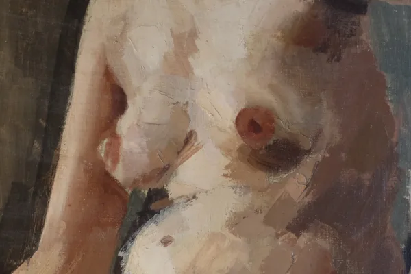 Tableau "nu" Signé René Guinand (1892-1983)