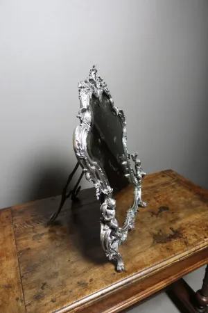 Miroir de table aux angelots