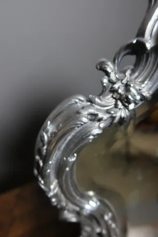 Miroir de table aux angelots