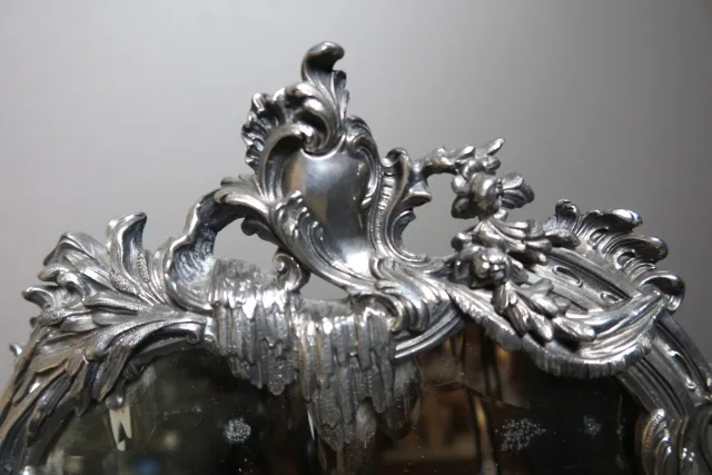 Miroir de table aux angelots